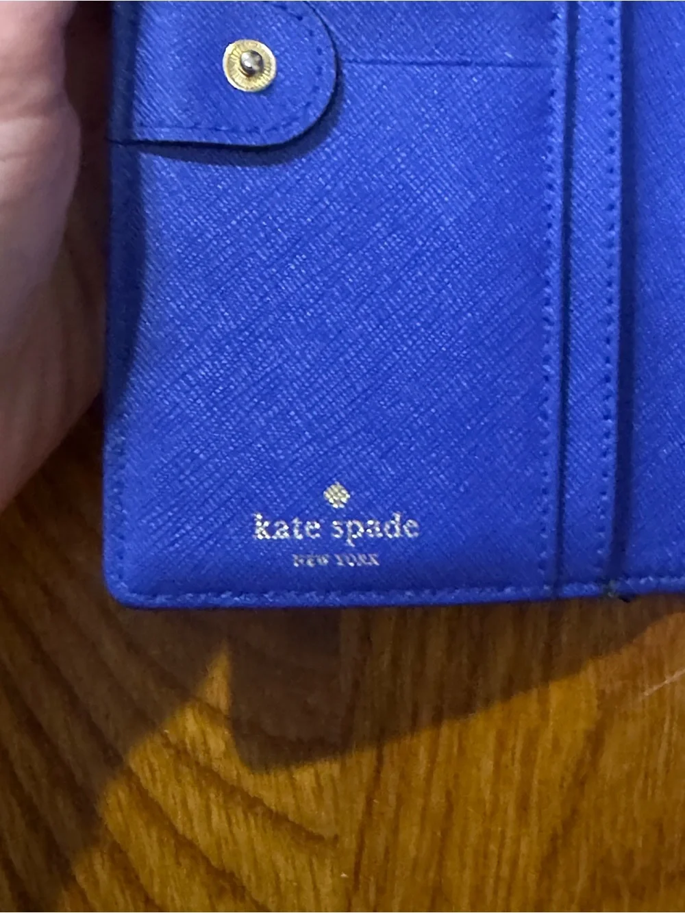 kate spade New York Cobalt Blue Wallet GREAT CONDITION Like New